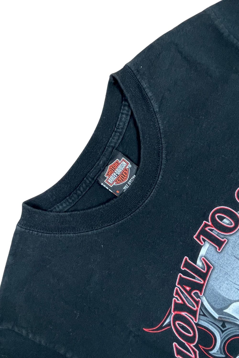 Harley Davidson × Vintage ’05-08 Harley “Loyal to One” Tokyo Shibuya Dealer Tee — Sz S Size US S / EU 44-46 / 1 - 5 Thumbnail