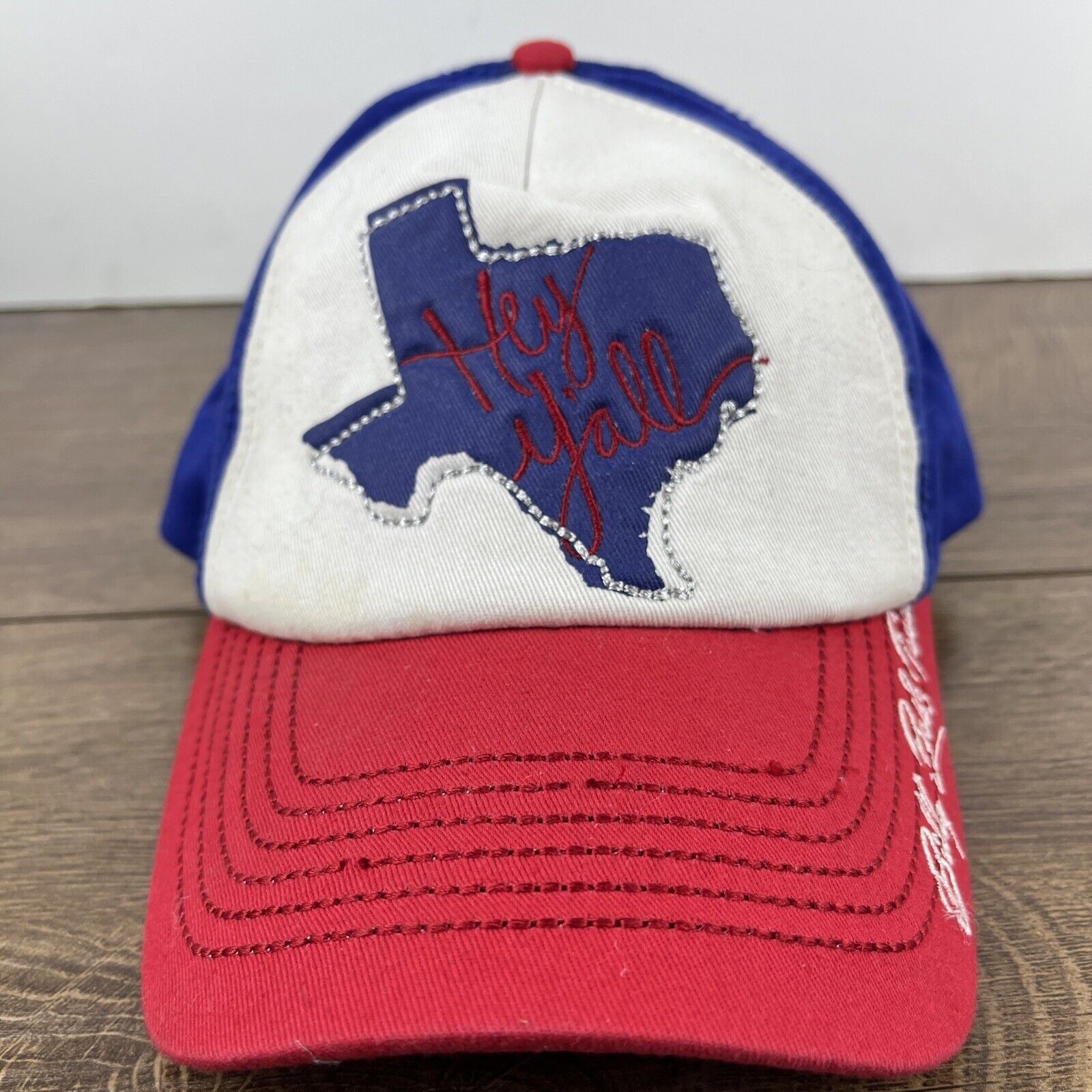 Other Billy Bobs Texas Hat Hey Y’all Hat White Hat Adjustable Adul Size ONE SIZE - 4 Thumbnail