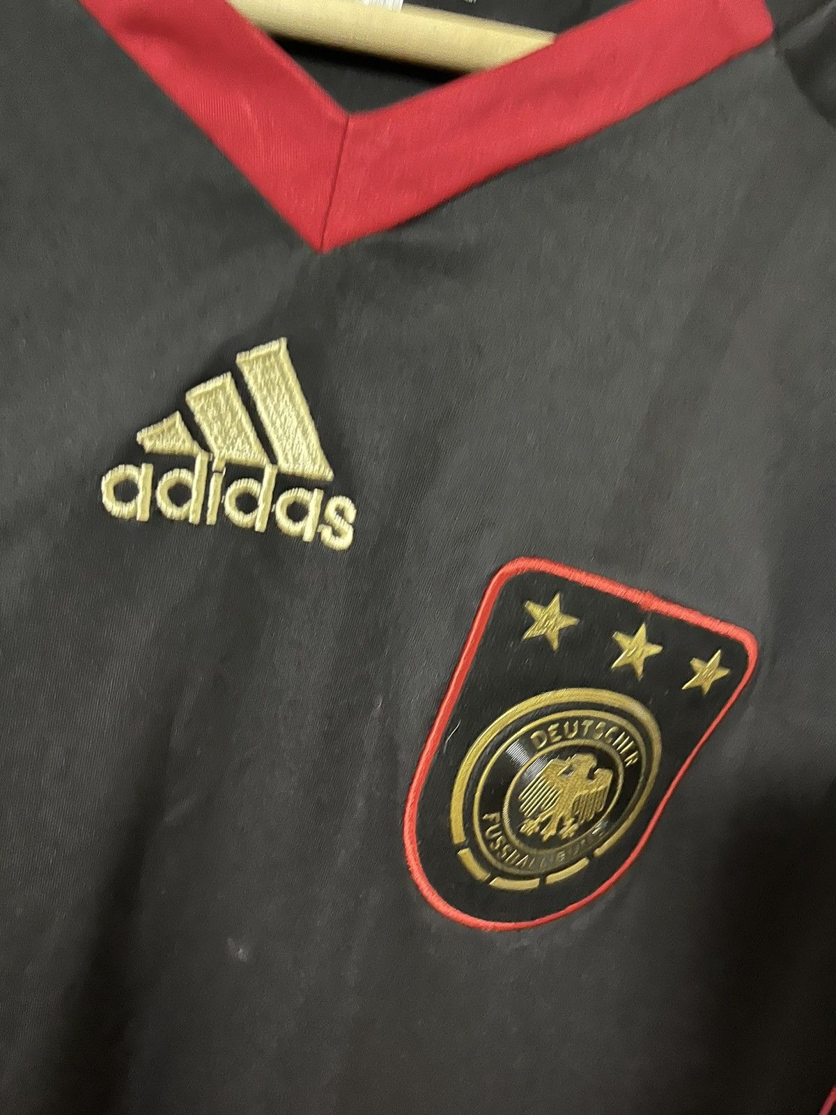 Adidas Adidas Germany 2010 Vintage Away Jersey Made in Germany Size US M / EU 48-50 / 2 - 4 Thumbnail