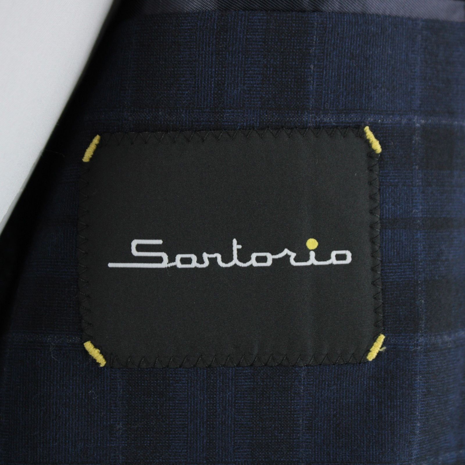 SARTORIO Sartorio Sport Coat Size 46 Regular US in Blue Size 46R - 7 Thumbnail