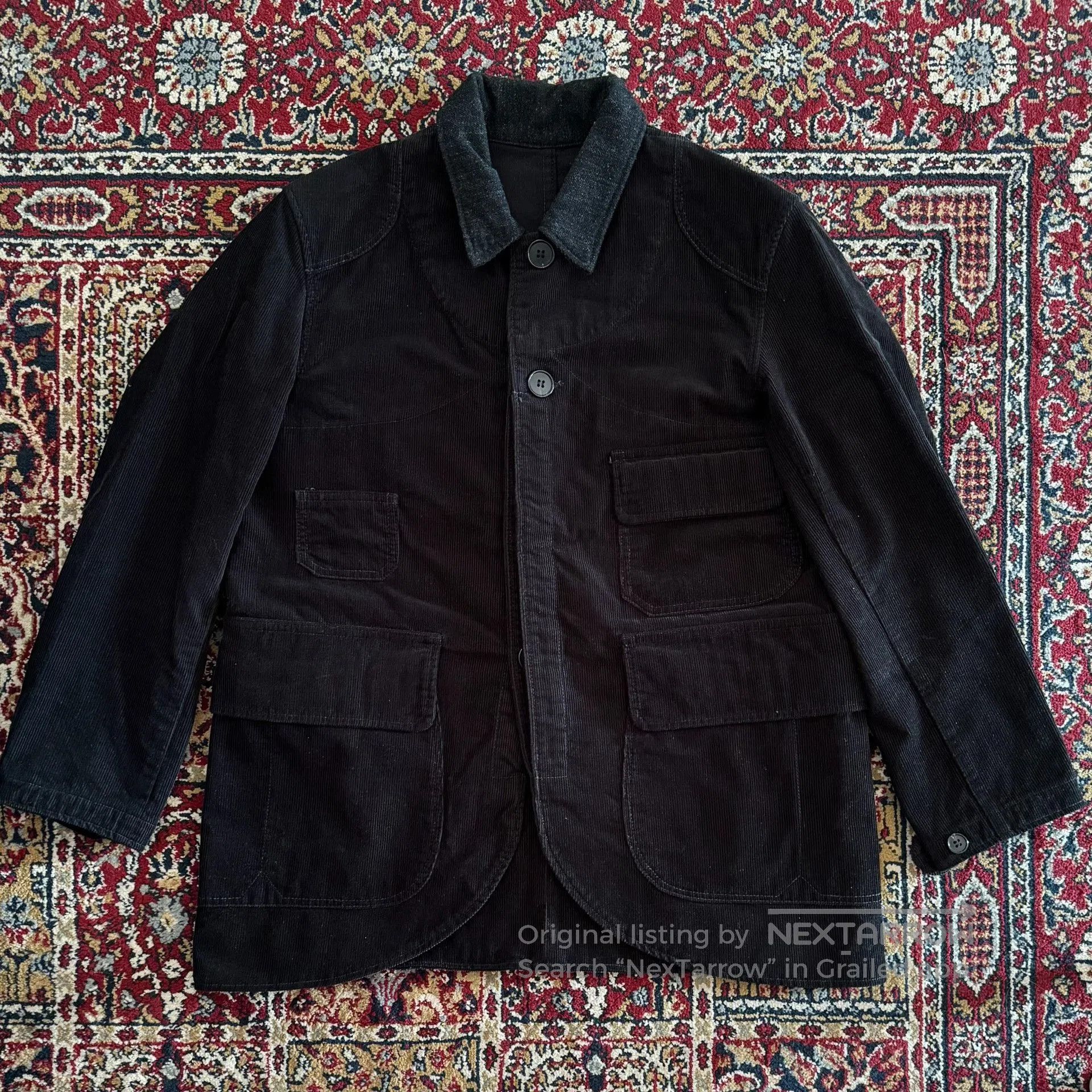 BLACK SIGN Black Sign Corduroy Hunting Jacket. Size US M / EU 48-50 / 2 - 1 Thumbnail