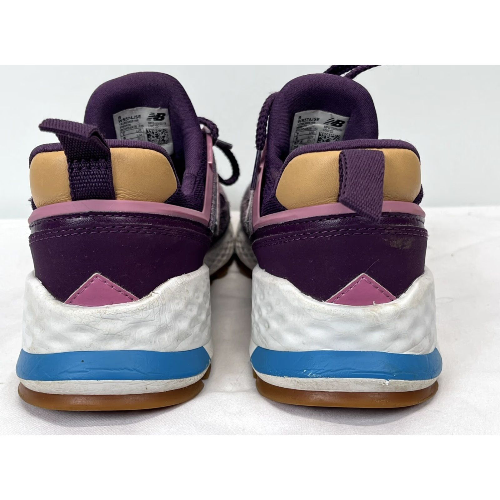 New Balance VINTAGE New Balance 574 Sneakers Womens Size 7 Dark Violet Purple Athletic Shoe Size US 7 / IT 37 - 4 Thumbnail