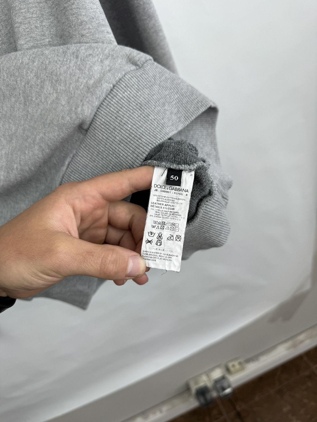 Dolce & Gabbana 🇺🇸 Dolce Gabbana Milano Italia Luxury Hoodie Made in Italy Size US M / EU 48-50 / 2 - 6 Thumbnail