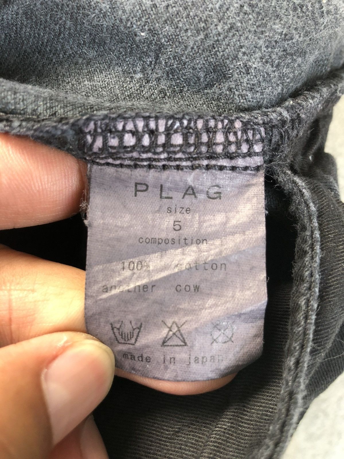 Issey Miyake Tete Homme Plag Distressed Jeans broken Size US 30 / EU 46 - 22 Thumbnail