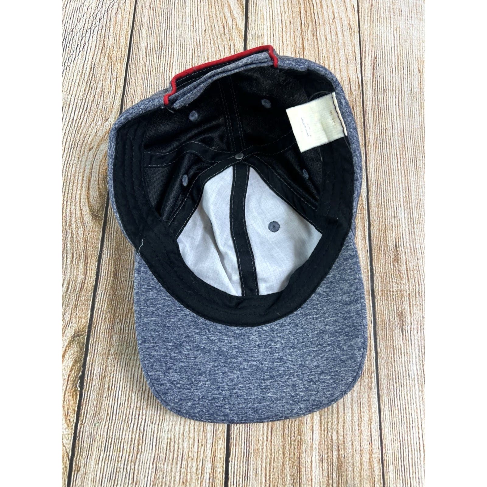 Vintage Dominos Pizza Employee Cap Hat Gray Adjustable Baseball Hat Men One Size Gray Adjustable Cap Hat 90s City Classic Dad Hipster Outdoor USA Size ONE SIZE - 3 Thumbnail