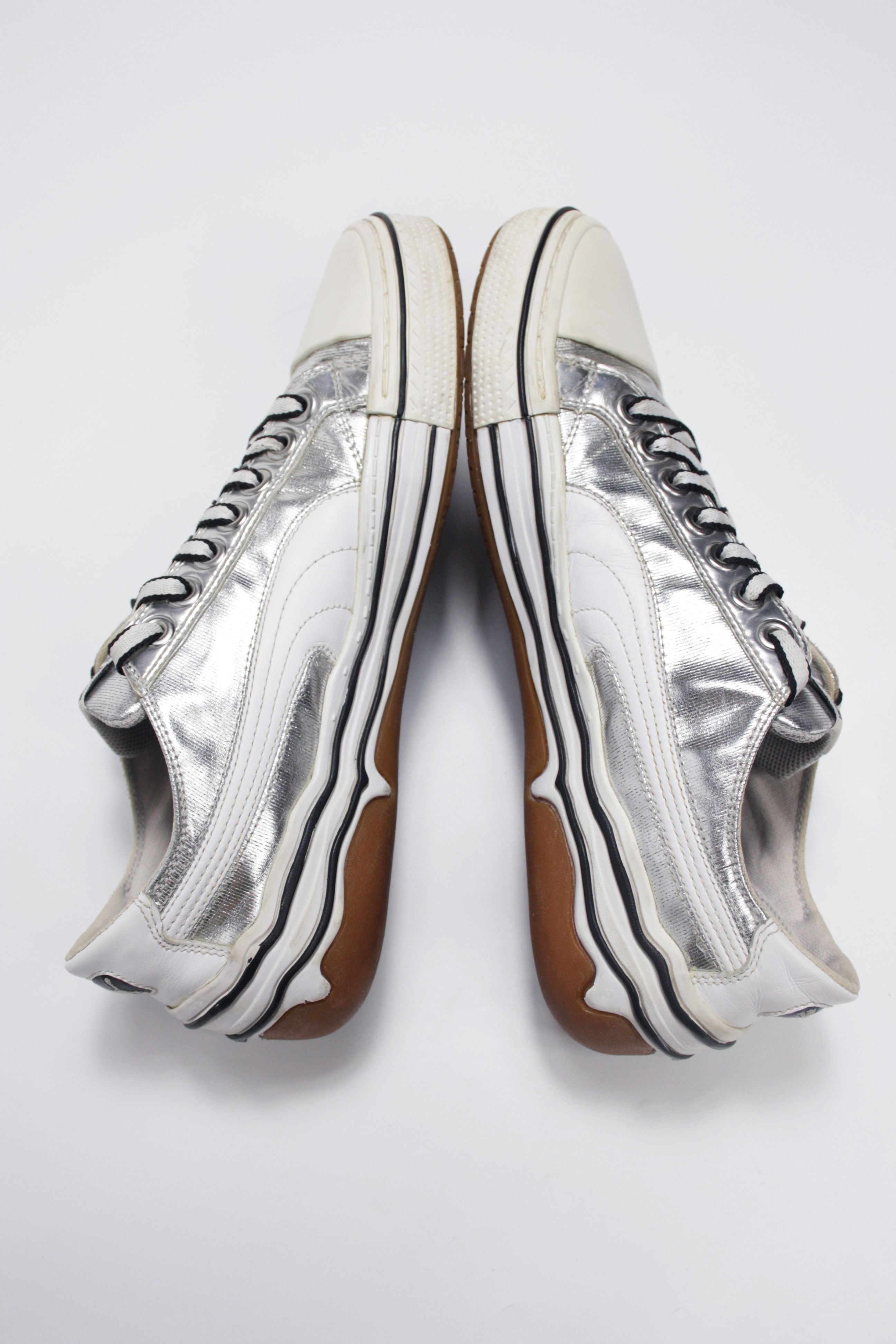 Maison MIHARA YASUHIRO Puma x Mihara Yasuhiro MY-41 Metallic Silver Y2K Trainers Size US 9 / IT 39 - 7 Thumbnail