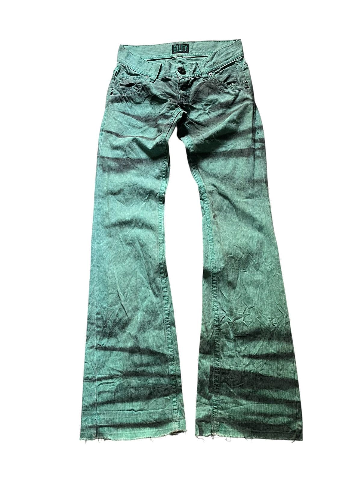 Tornado Mart maison gilfy zebra flared denim pants Size US 28 / EU 44 - 1 Thumbnail
