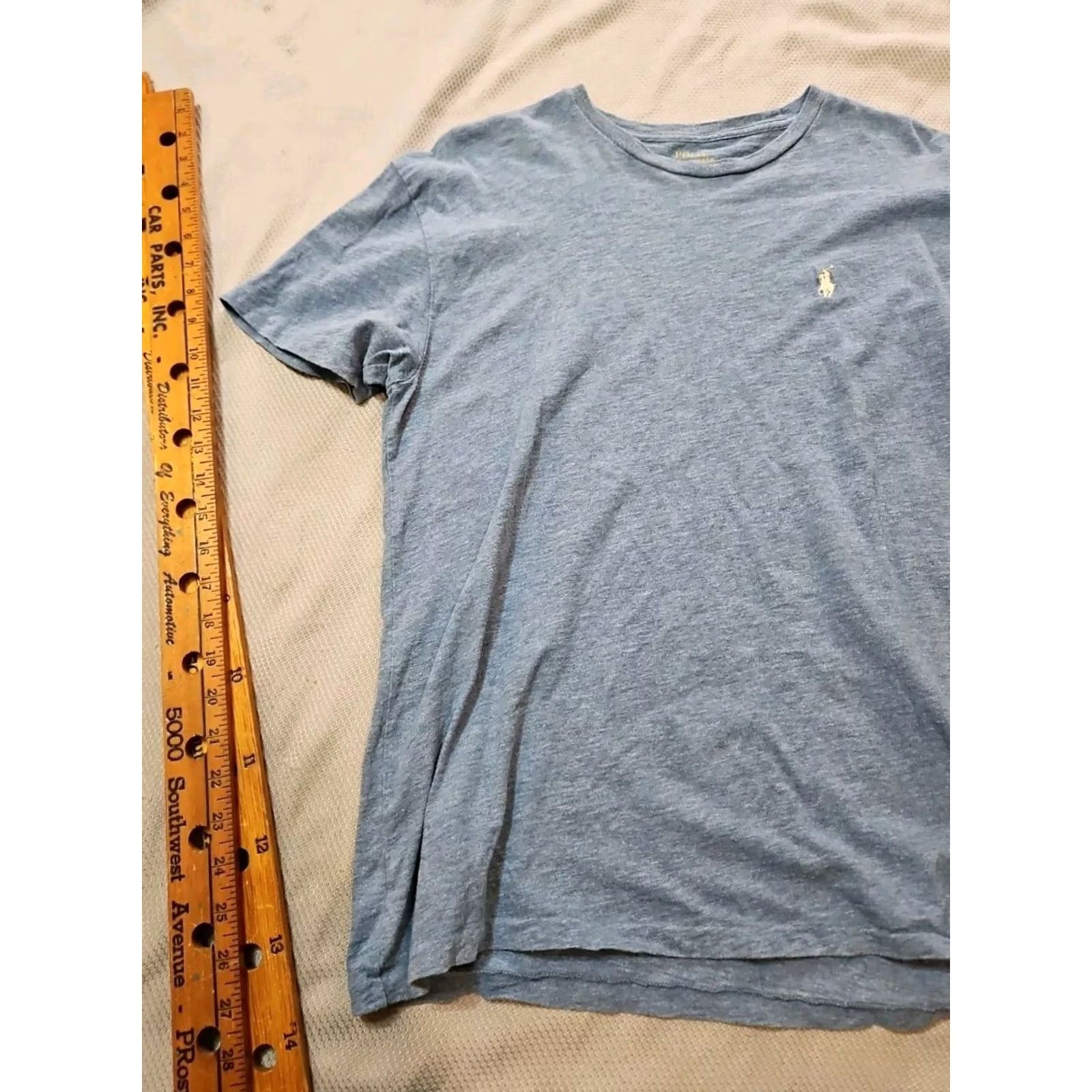 Polo Ralph Lauren Polo Ralph Lauren Shirt Mens S Blue Heather Crewneck Casual Cotton Knit Size US S / EU 44-46 / 1 - 3 Thumbnail