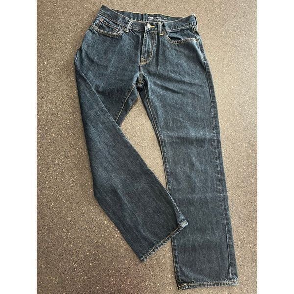 Gap Gap Blue Coupe Straight Fit Jeans Size 30x30 Size 30" / US 8 / IT 44 - 4 Thumbnail