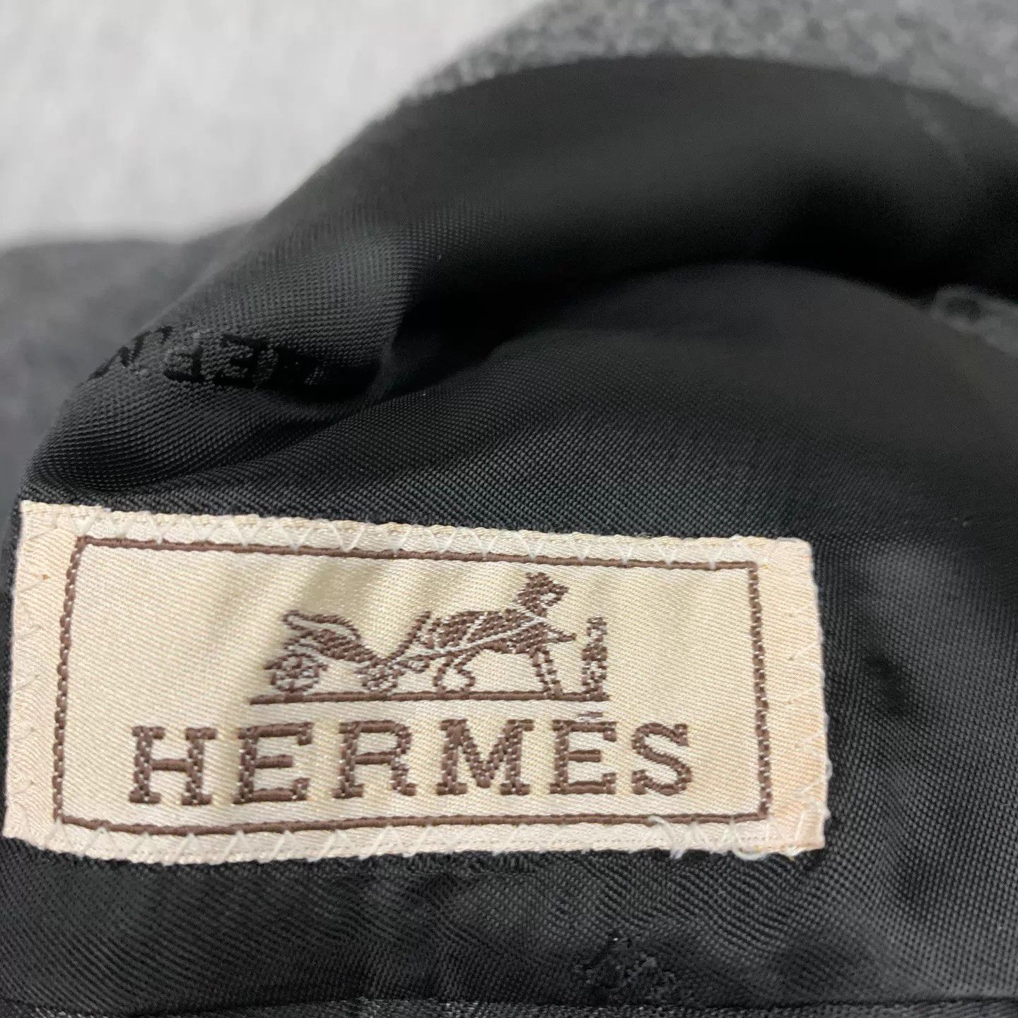 Hermes Hermes Gray Wool Coat Size 48 98 New Size US M / EU 48-50 / 2 - 4 Thumbnail