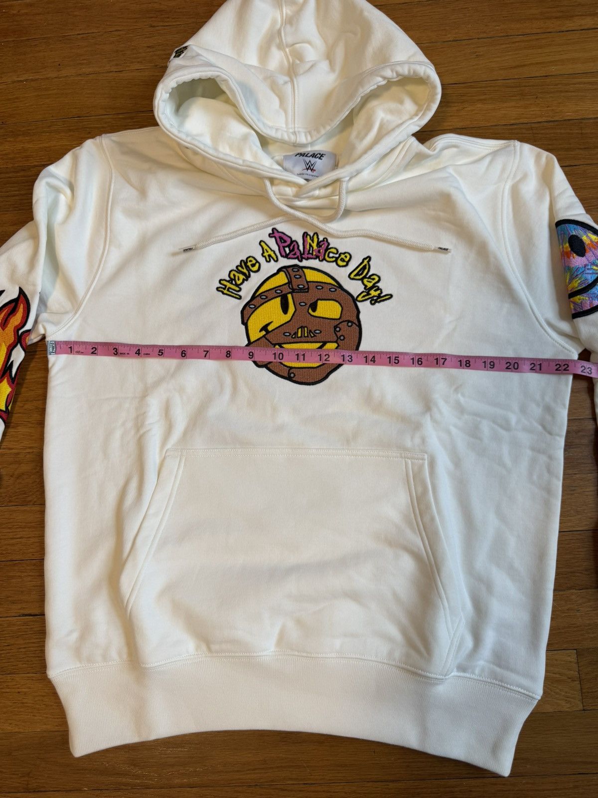 Palace Palace x WWE Love Hoodie White Size M Size US M / EU 48-50 / 2 - 8 Thumbnail
