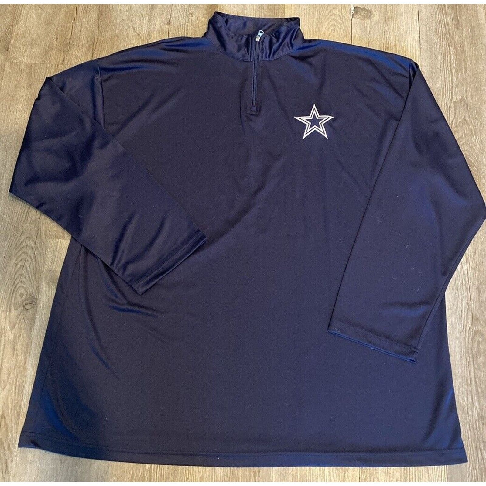 & Other Stories Dallas Cowboys Authentic NFL 1/4 Zip Men's Pullover Size3XL Size US XXL / EU 58 / 5 - 1 Thumbnail