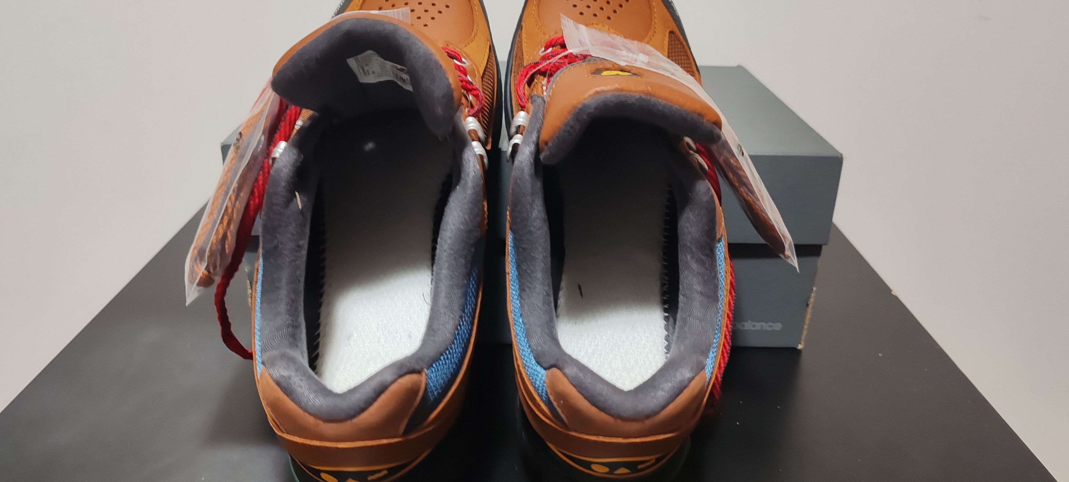 New Balance New Balance 2002 R Pack Baskets En Cuir Marron Tg: 41.5 Size US 8.5 / EU 41-42 - 14 Thumbnail