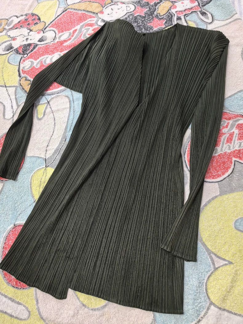 Issey Miyake issey miyake size：3 Dark green cardigan 2506-Nextarrow Size XXS / US 00 / IT 34 - 5 Thumbnail