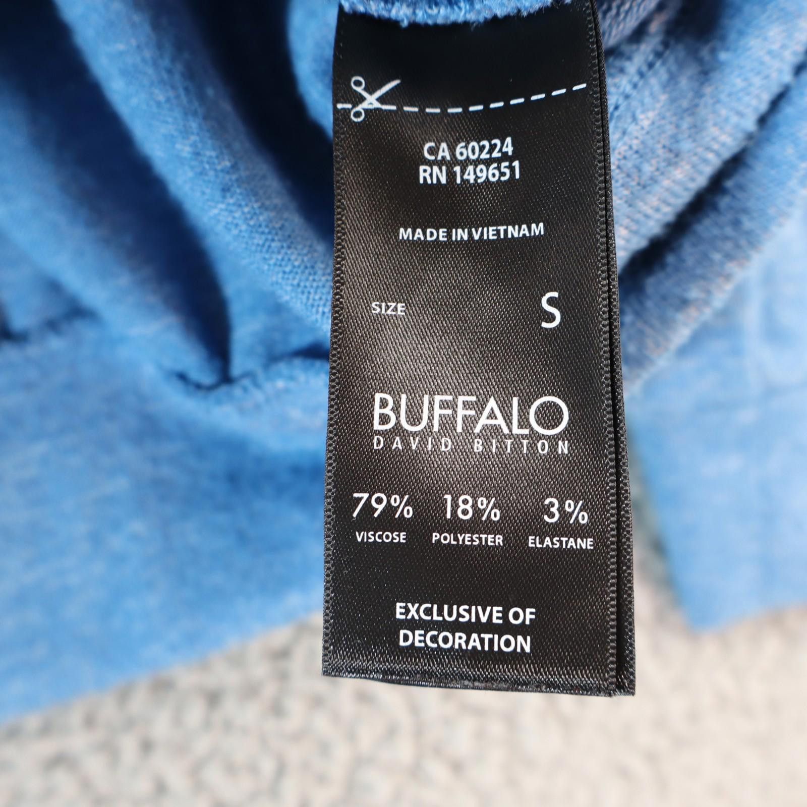 Buffalo David Bitton Buffalo David Bitton Be Kind Sweatshirt Medium Blue Size US M / EU 48-50 / 2 - 8 Thumbnail