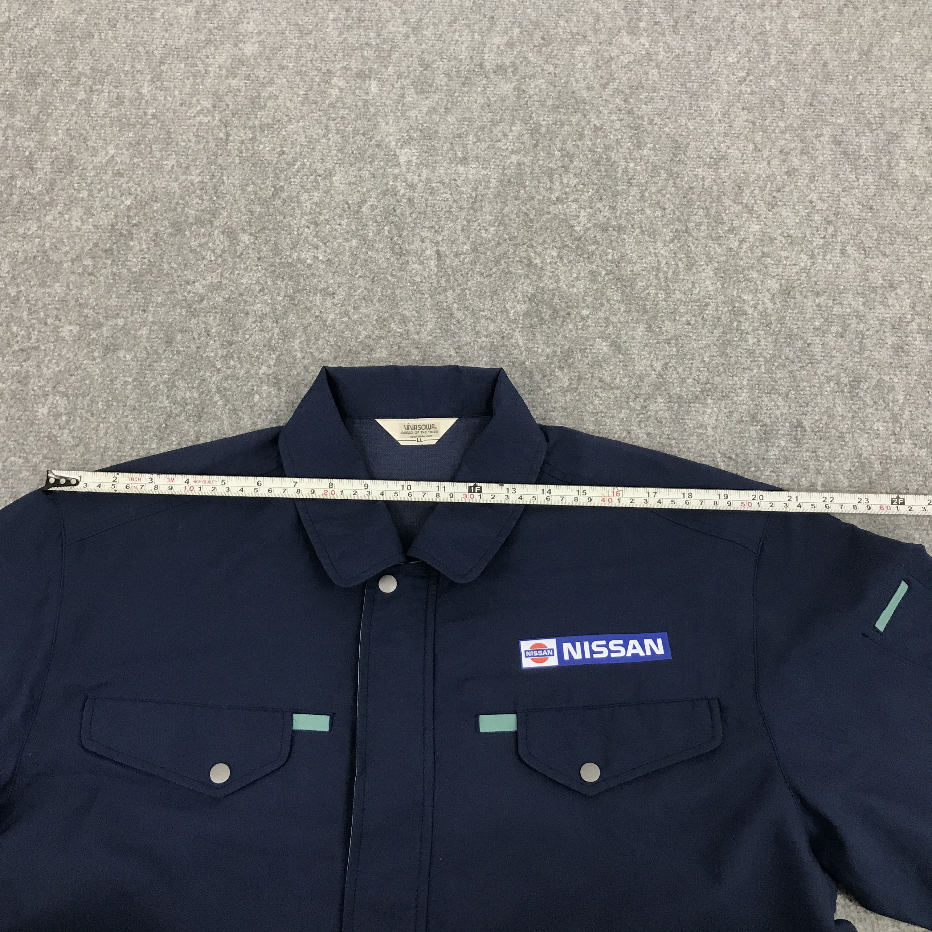 Japanese Brand NISSAN RACING WORK UNIFORM CUSTOM JACKET Size US L / EU 52-54 / 3 - 11 Thumbnail