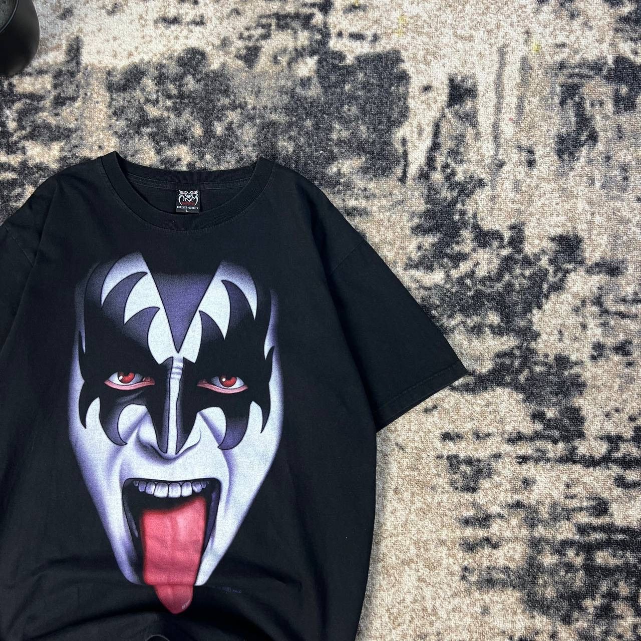 KISS Kiss Vintage 2005s Big Logo Rock Band T-Shirt 1TS118 Size US L / EU 52-54 / 3 - 3 Thumbnail