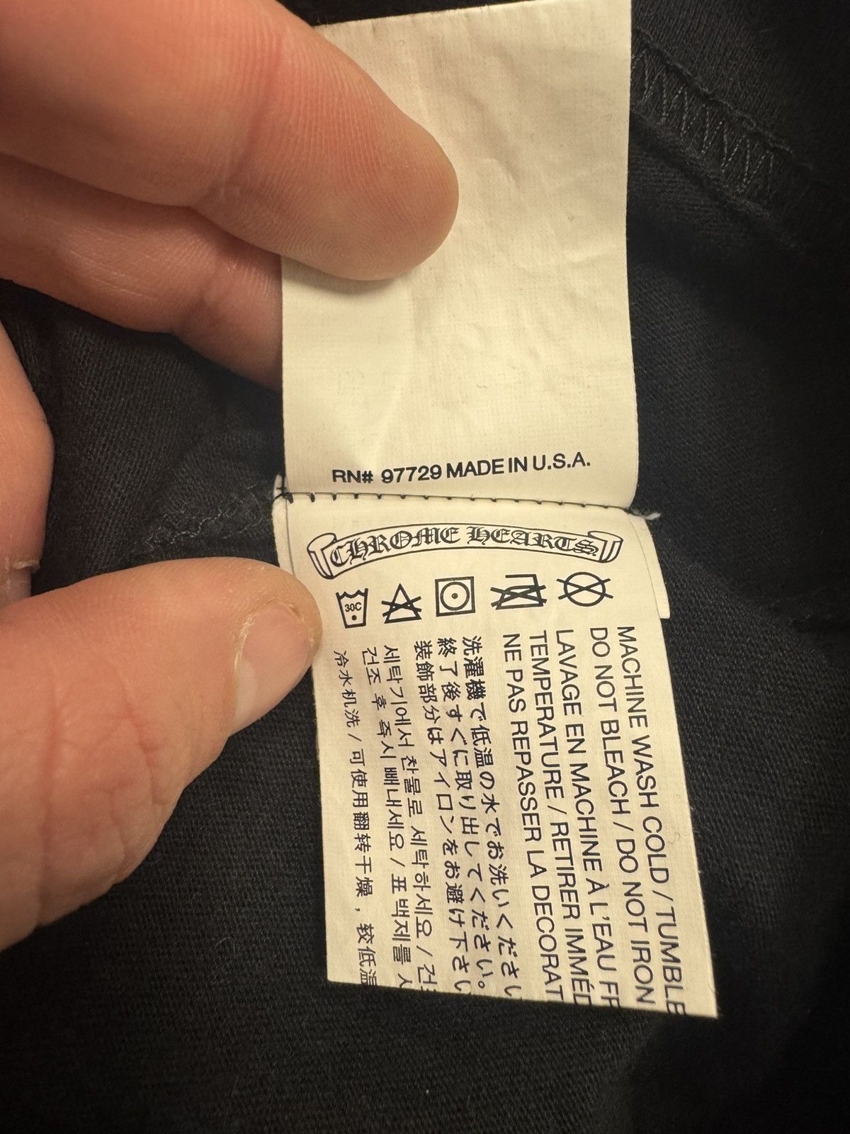 Chrome Hearts Chrome Hearts Hollywood Circle Tee Size US S / EU 44-46 / 1 - 6 Thumbnail