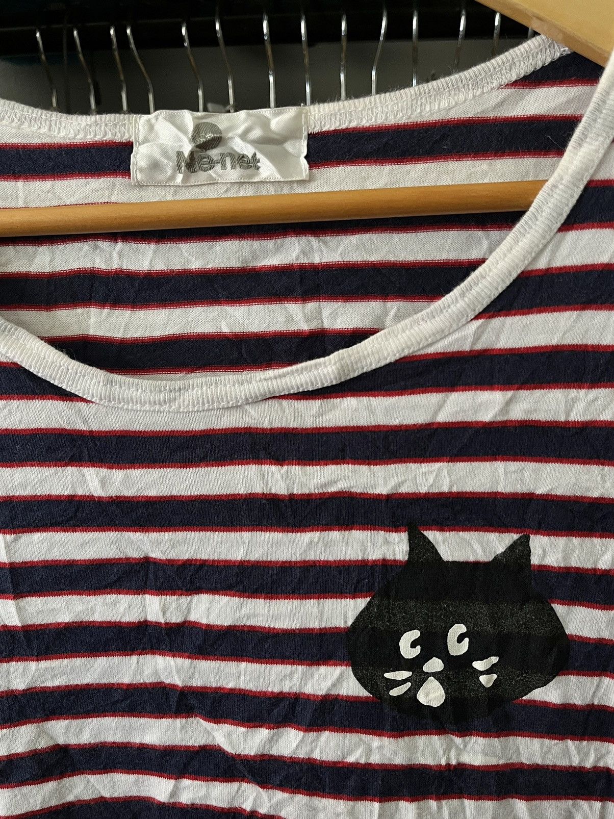 Ne-Net Ne-net striped tee Issey Miyake Tee 🇯🇵 Size M / US 6-8 / IT 42-44 - 4 Thumbnail