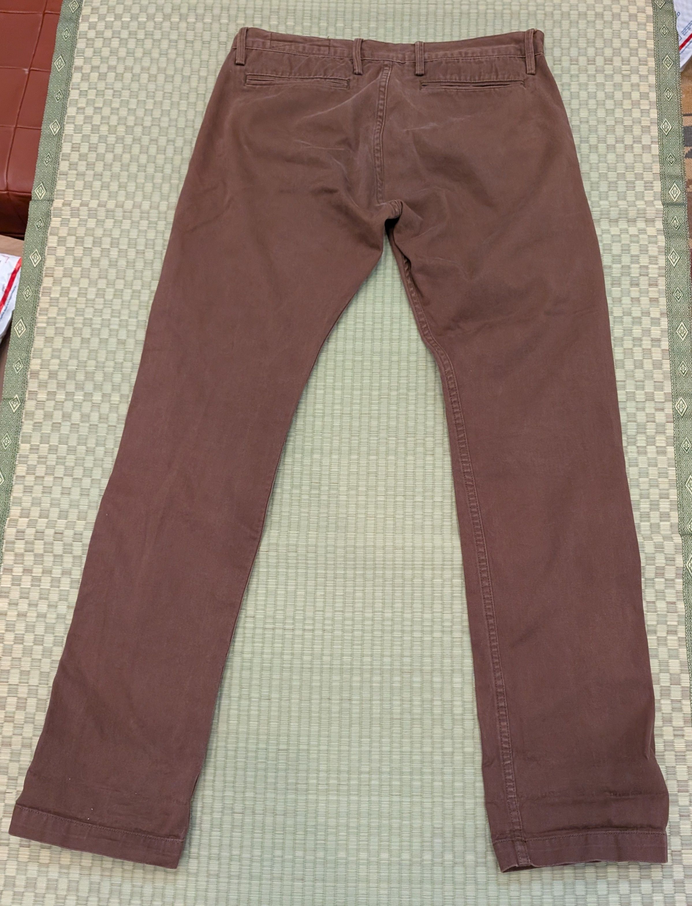 Rogue Territory RGT Rogue Territory Officer Trousers Slim Taper Nutmeg Size US 33 - 2 Thumbnail