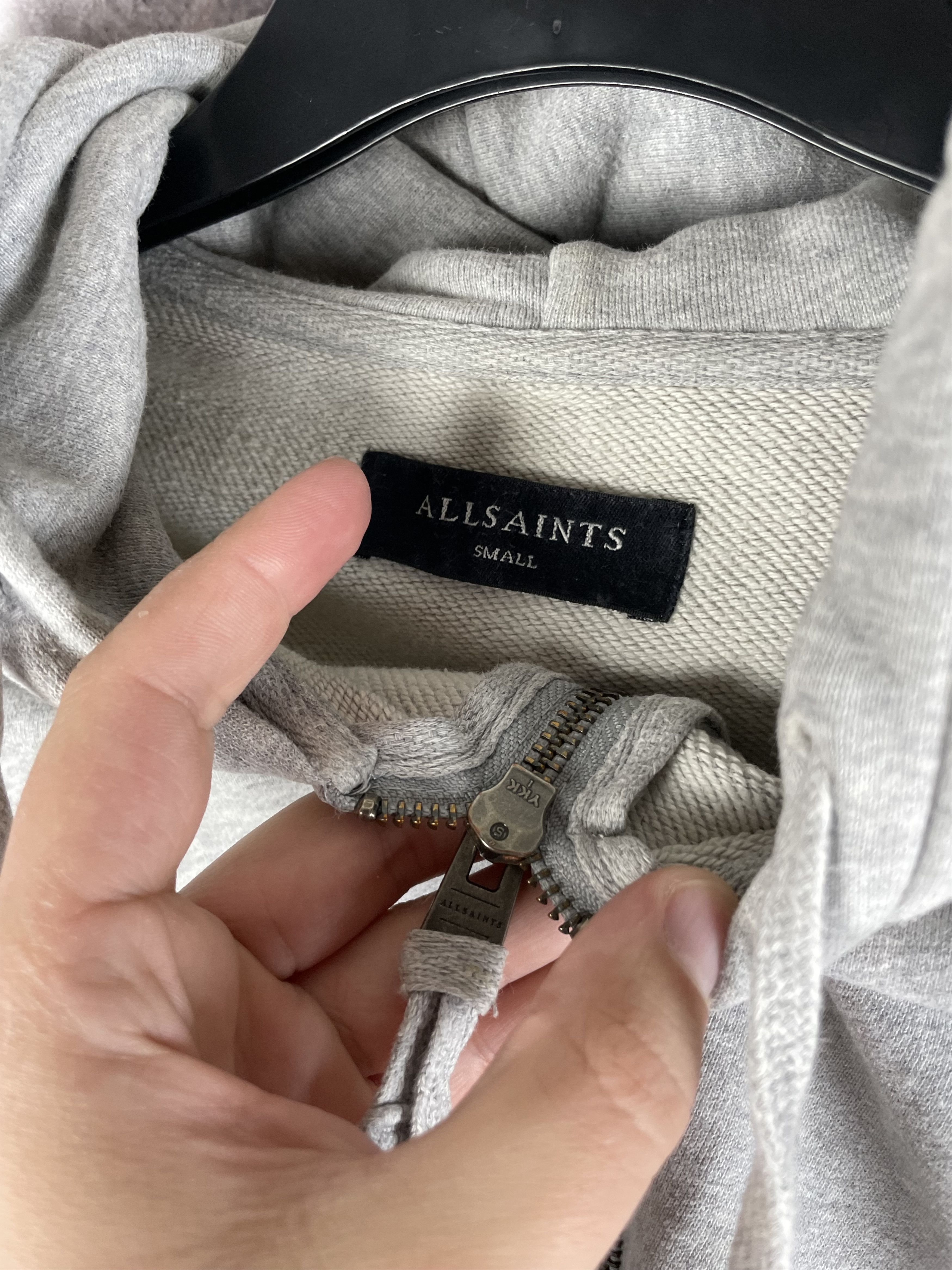 Allsaints Allsaints vintage zip hoodie y2k Size US S / EU 44-46 / 1 - 5 Thumbnail