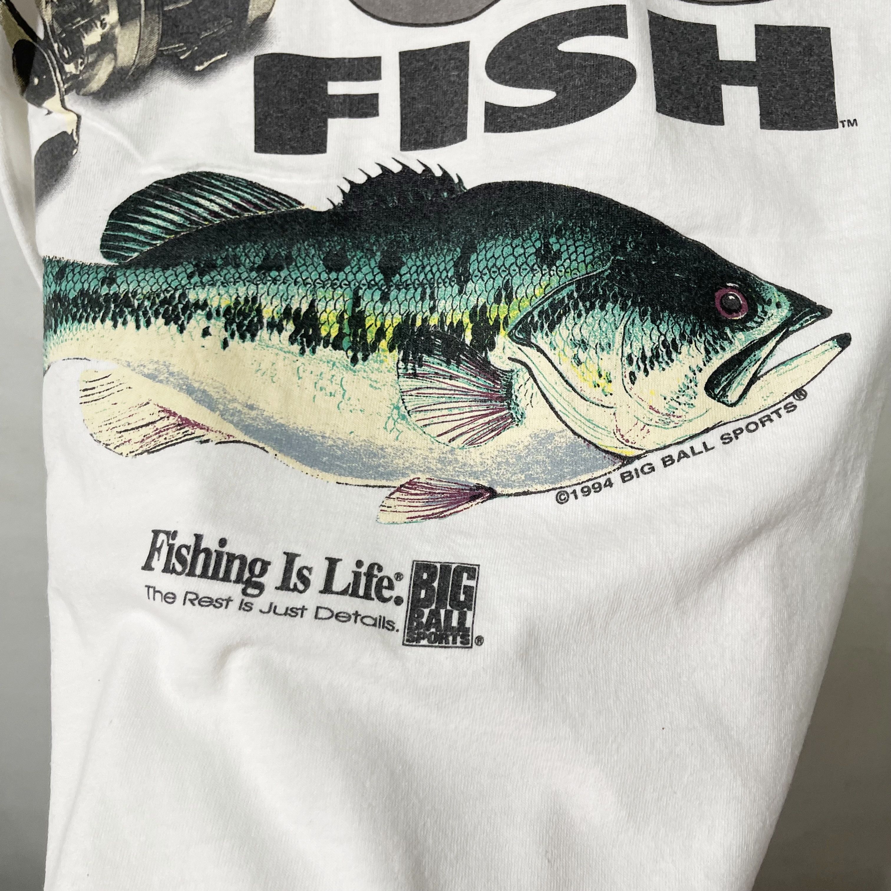 Vintage Vintage "Get Reel Go Fish" Tee Size US L / EU 52-54 / 3 - 3 Thumbnail