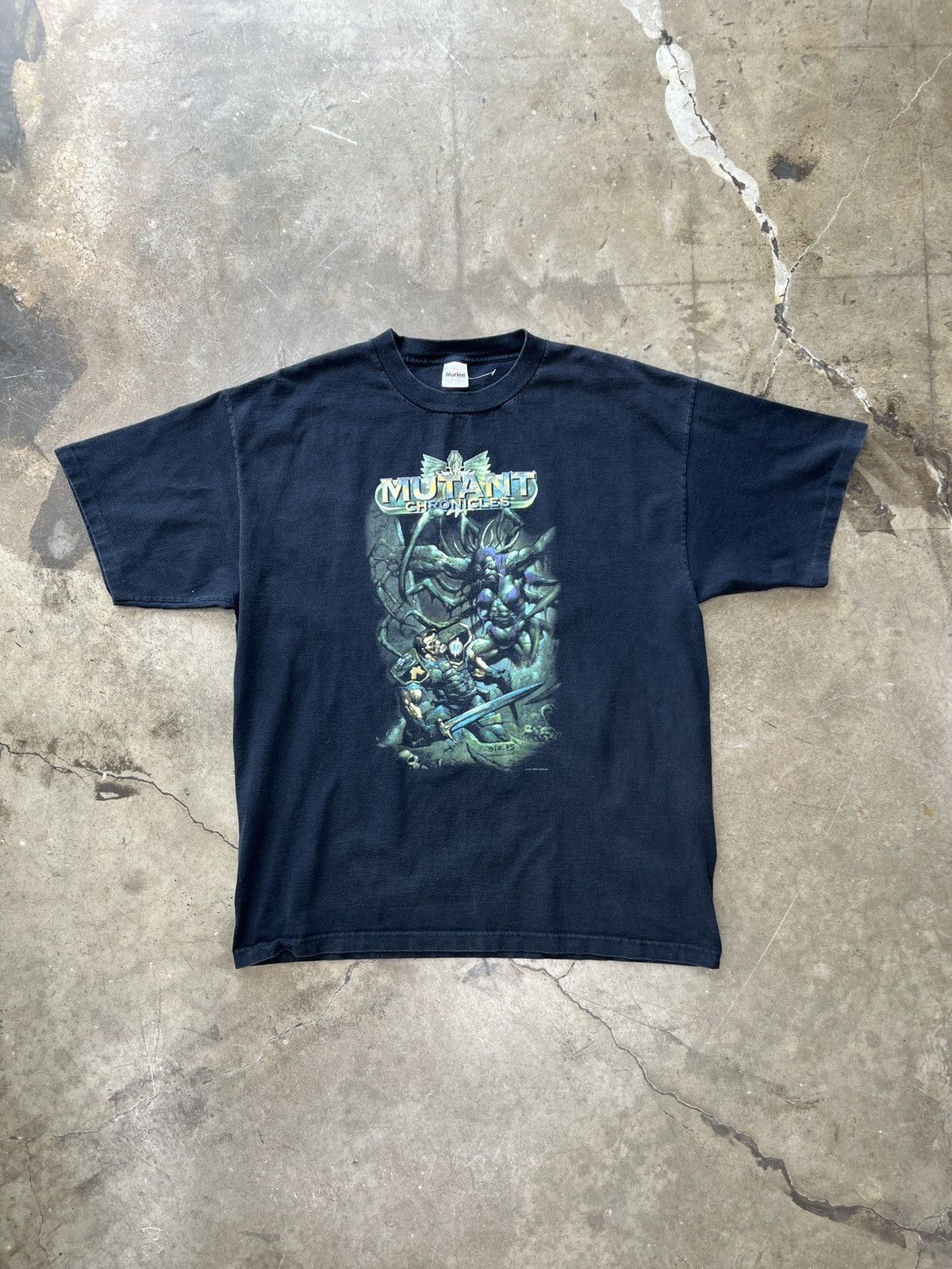 Vintage Vintage 1995 Mutant Chronicles Single Stitch Game Tee XXL Size US XXL / EU 58 / 5 - 2 Thumbnail