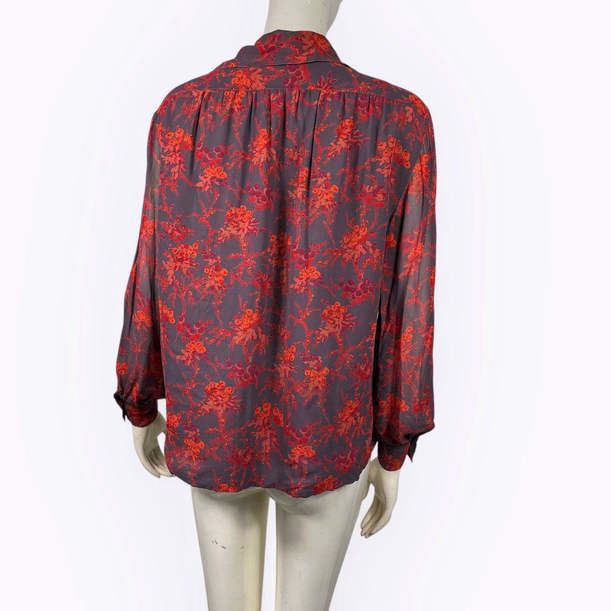 Christian Dior Monsieur Christian Dior Flower Design Shirt Blouse Size M / US 6-8 / IT 42-44 - 8 Thumbnail