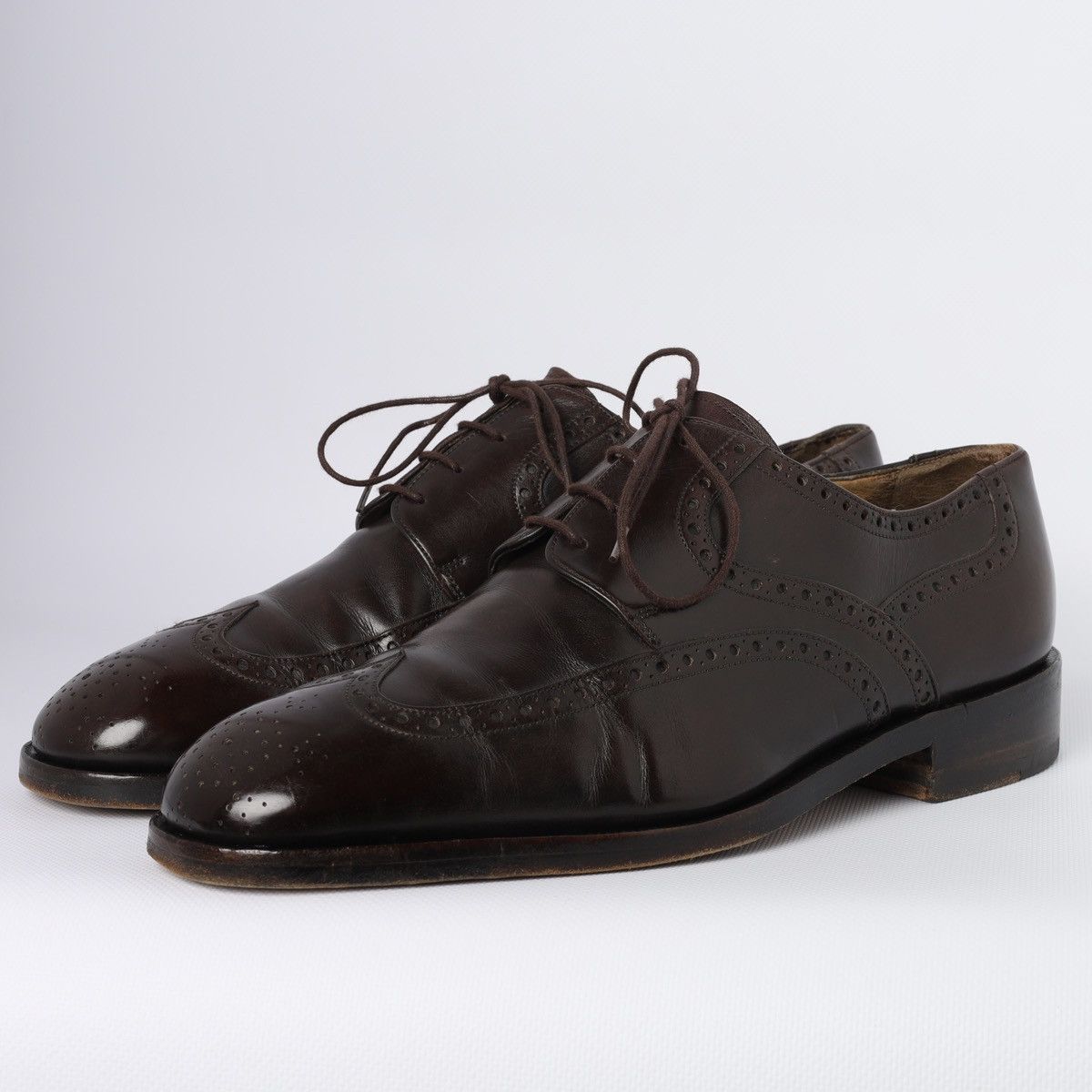 Bally Bally Leather Brogues Shoes Switzerland Size US 9.5 / EU 42-43 - 3 Thumbnail