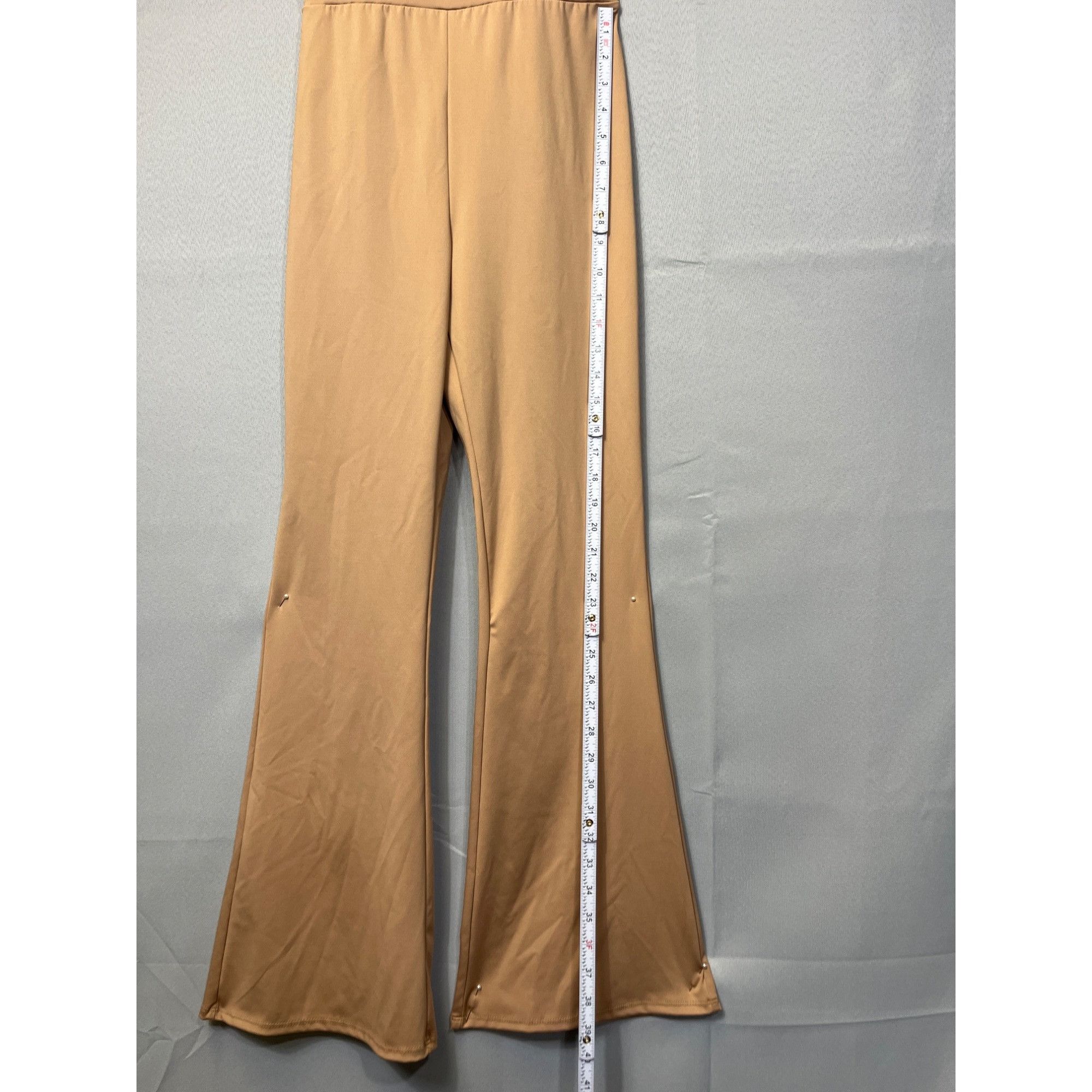 Other No Boundaries Womens Light brown Jumpsuit Size S SKU 7140 Size 27" / US 4 / IT 40 - 3 Thumbnail