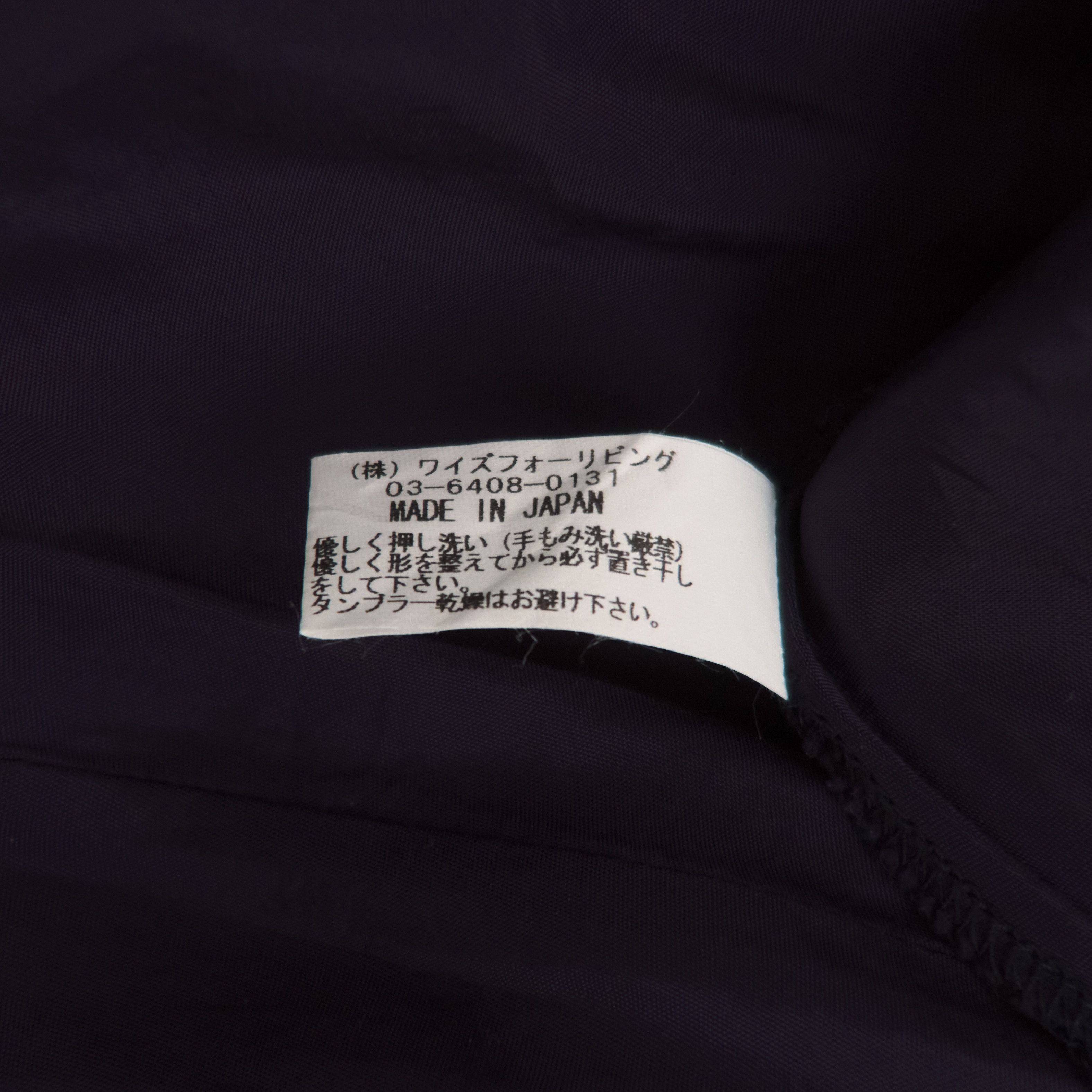 Y's *BNWOT* Y's Wool / Cupro Navy Midi Dress Yohji Yamamoto Size M / US 6-8 / IT 42-44 - 6 Thumbnail