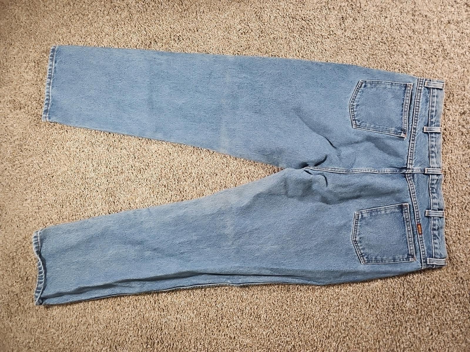 Rustler Rustler 38x30 Straight Blue Jeans Size US 38 / EU 54 - 6 Thumbnail