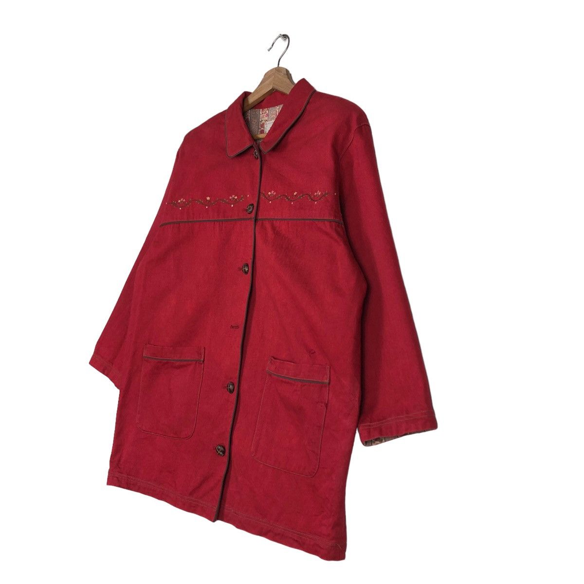 Japanese Brand 🔥Vintage Long Jacket Quilted Nishide Japan Issey Miyake Size US M / EU 48-50 / 2 - 2 Thumbnail