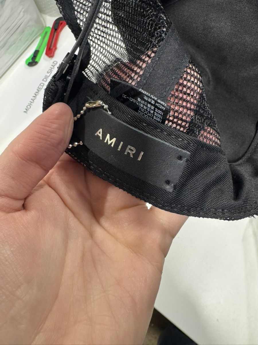 Amiri Amiri MA Trucker Cap NEW 450$ Size ONE SIZE - 3 Thumbnail