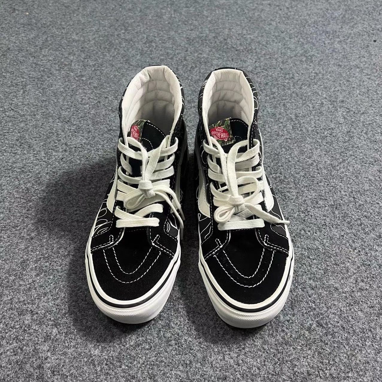 Vans Vans Bape Co-branded SK8 Sneakers K28 Size US 9 / IT 39 - 2 Thumbnail