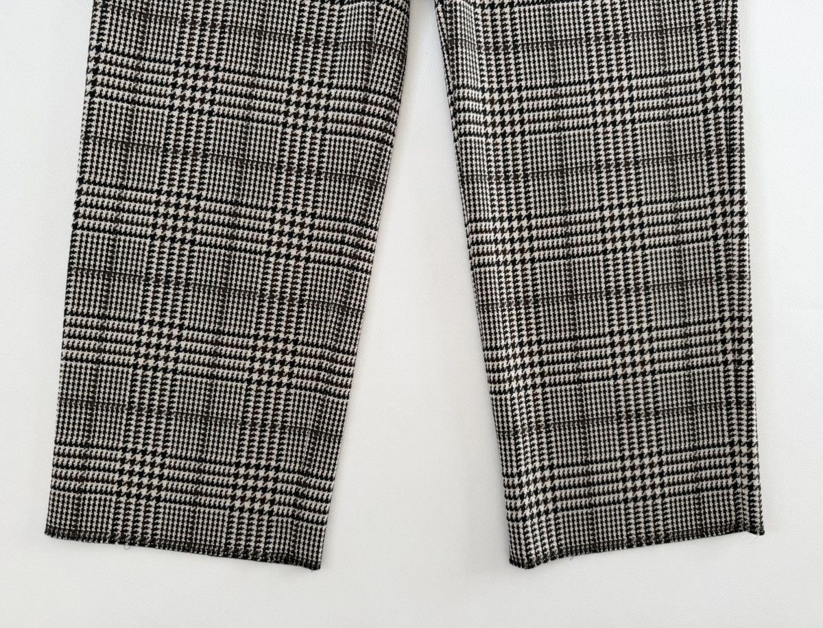 Dries Van Noten ‘Pinnet’ Prince Of Wales Check Wide Leg Pants Size US 36 / EU 52 - 10 Thumbnail
