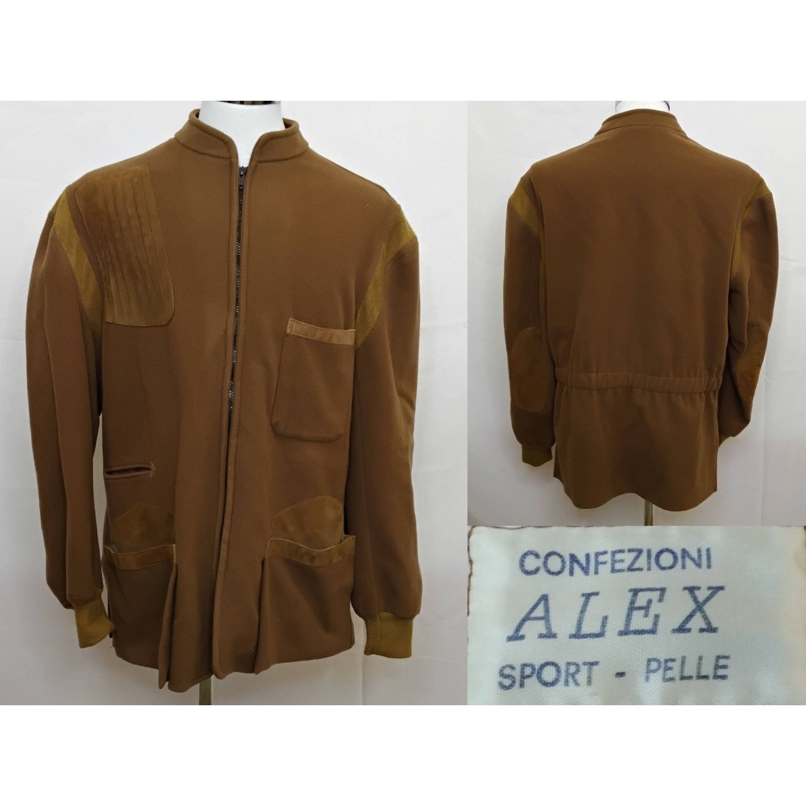 Other Con Fezioni Alex Jacket Men's XL Brown Sport Vintage Size US XL / EU 56 / 4 - 1 Thumbnail