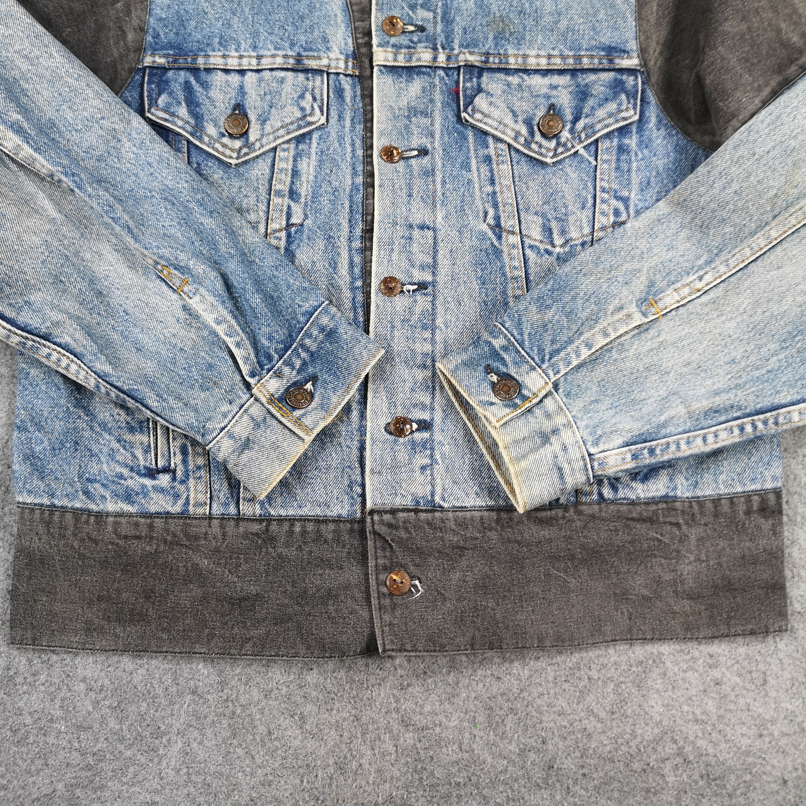 Levi's Vintage Levis x Kalimera Stone Wash Denim Trucker Jacket Size US M / EU 48-50 / 2 - 5 Thumbnail