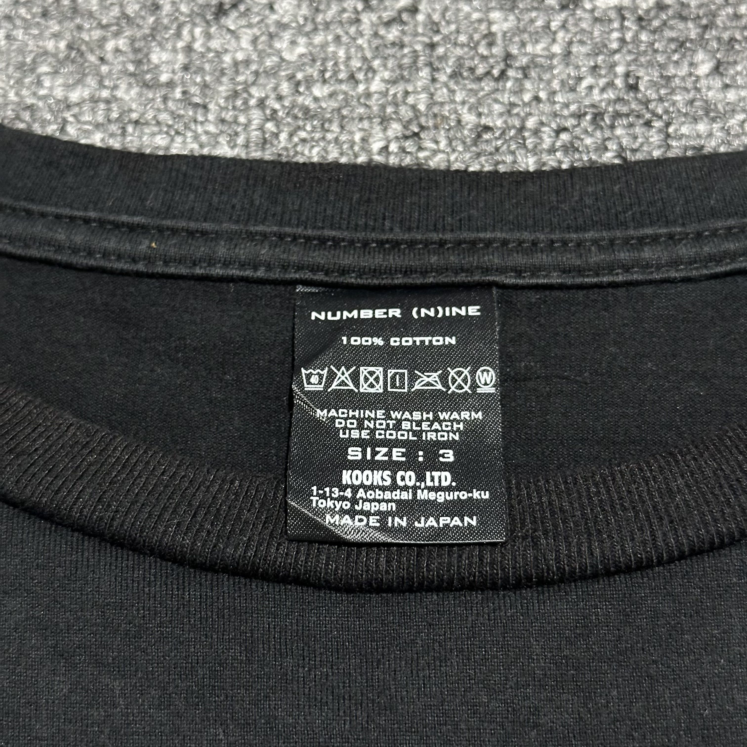 Number (N)ine Number (n)ine Tee Size US L / EU 52-54 / 3 - 3 Thumbnail