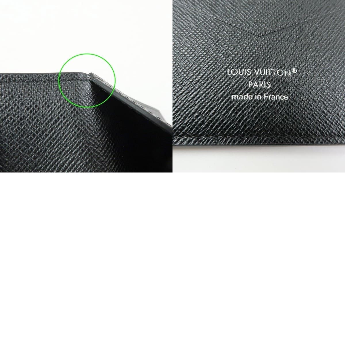 Louis Vuitton Louis Vuitton Monogram Eclipse Couverture de Passeport NM Size ONE SIZE - 7 Thumbnail