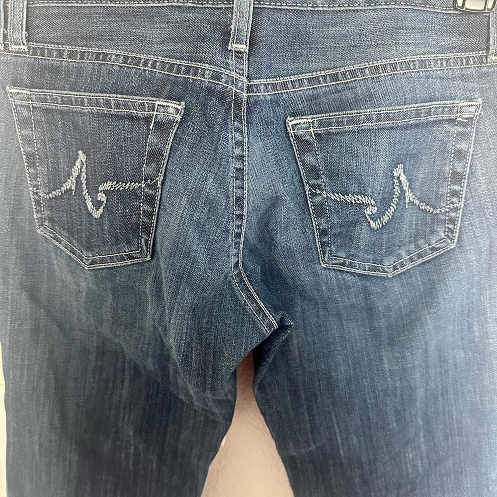 AG Adriano Goldschmied AG Adriano Goldschmied Jeans The Athena Debum Capri 27 Size 27" / US 4 / IT 40 - 7 Thumbnail