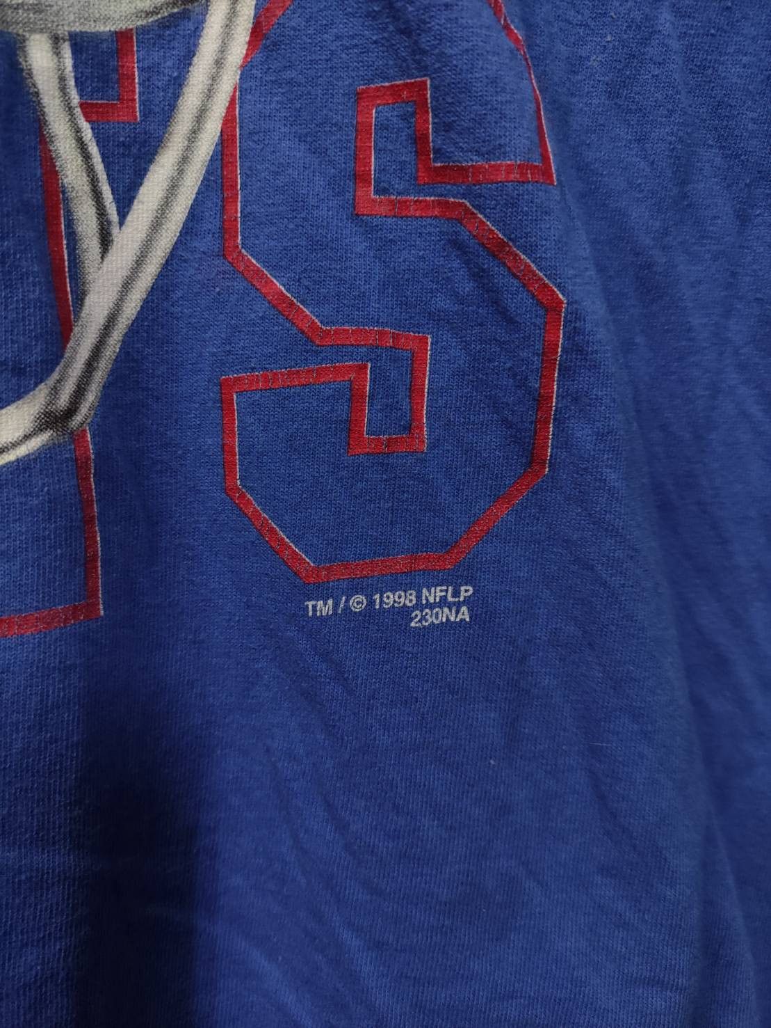 NFL Vtg 90's Riddell x New York Giants NFL Team USA T-Shirt Size US L / EU 52-54 / 3 - 6 Thumbnail