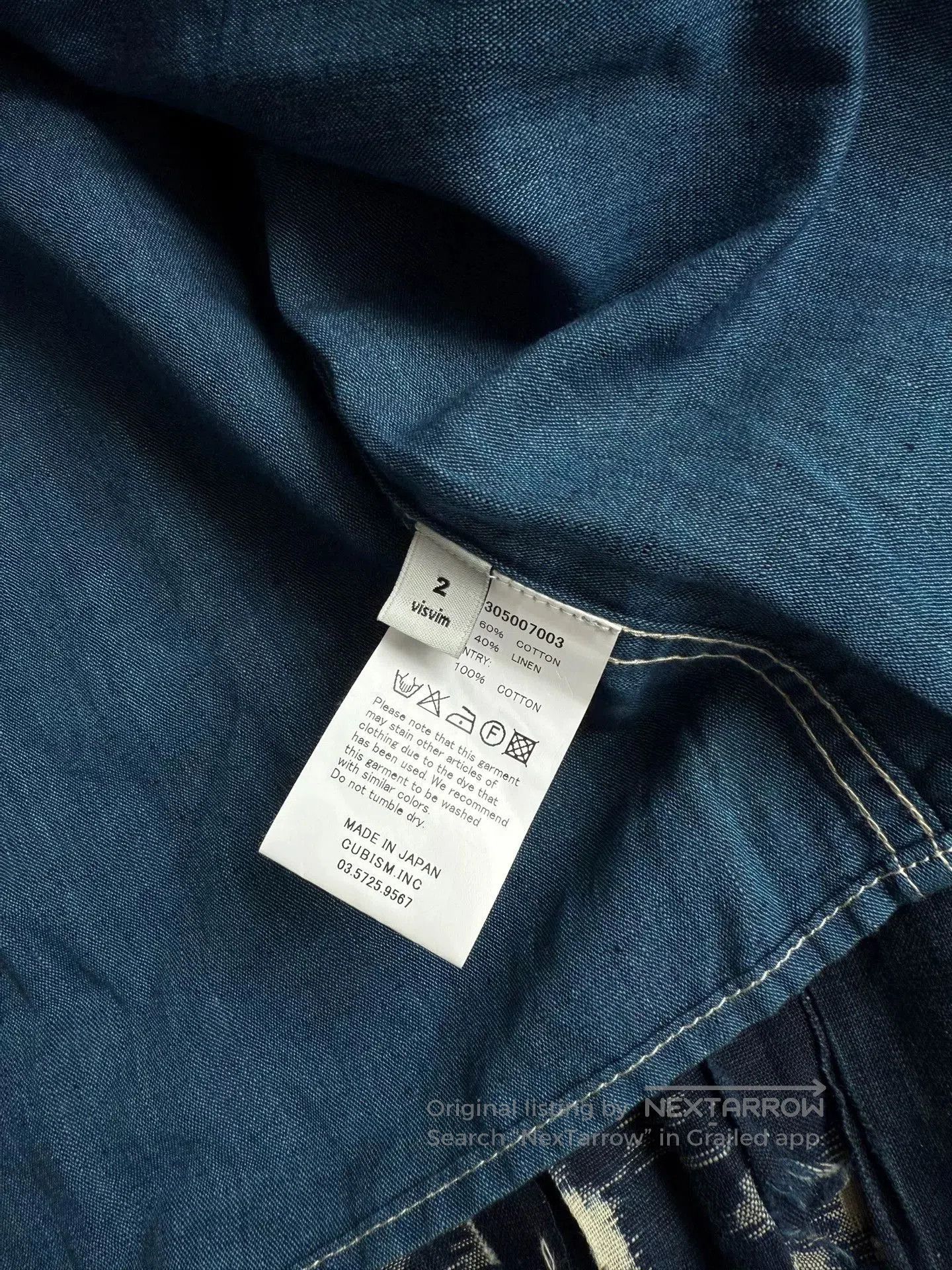 Visvim VISVIM LHAMO KIMONO SHIRT 15AW. Size US M / EU 48-50 / 2 - 9 Thumbnail