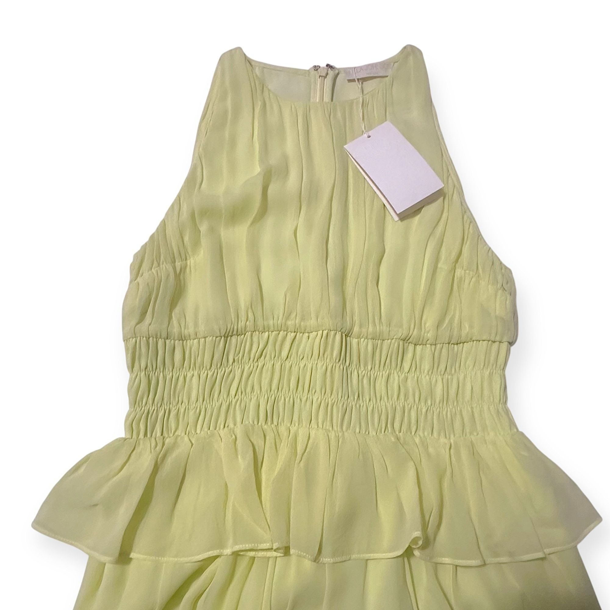 Ulla Johnson Ulla Johnson Adeline midi dress, Citron, Yellow, Size 4, NWT Size S / US 4 / IT 40 - 10 Thumbnail