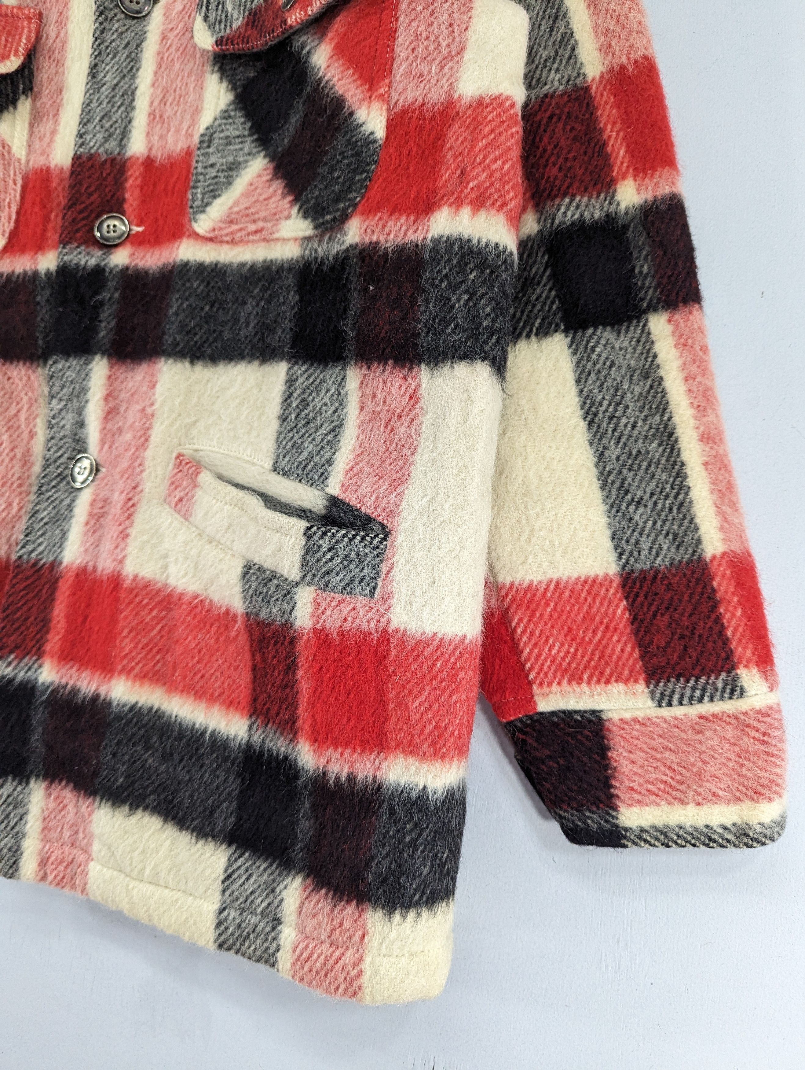 Vintage Vintage Weary Wool Plaid Fleece Lined Jacket Size US M / EU 48-50 / 2 - 4 Thumbnail