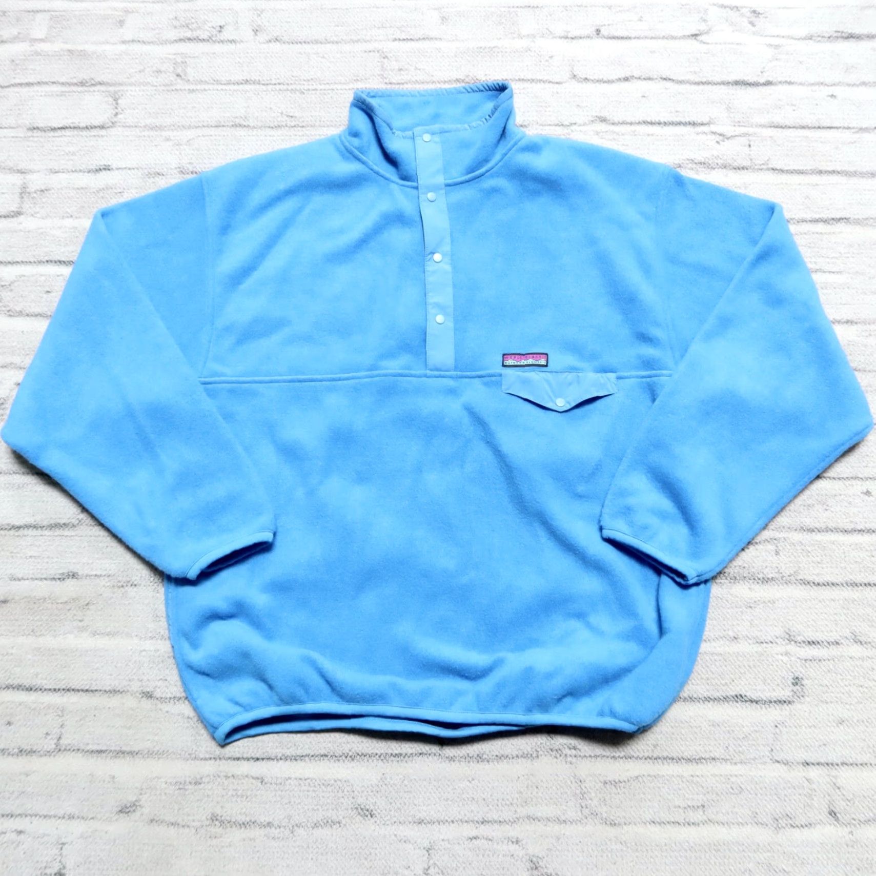 Gap VINTAGE GAP Arctic Light Fleece Pullover Mens L Blue 90s Deadstock Pullover Size US L / EU 52-54 / 3 - 2 Thumbnail