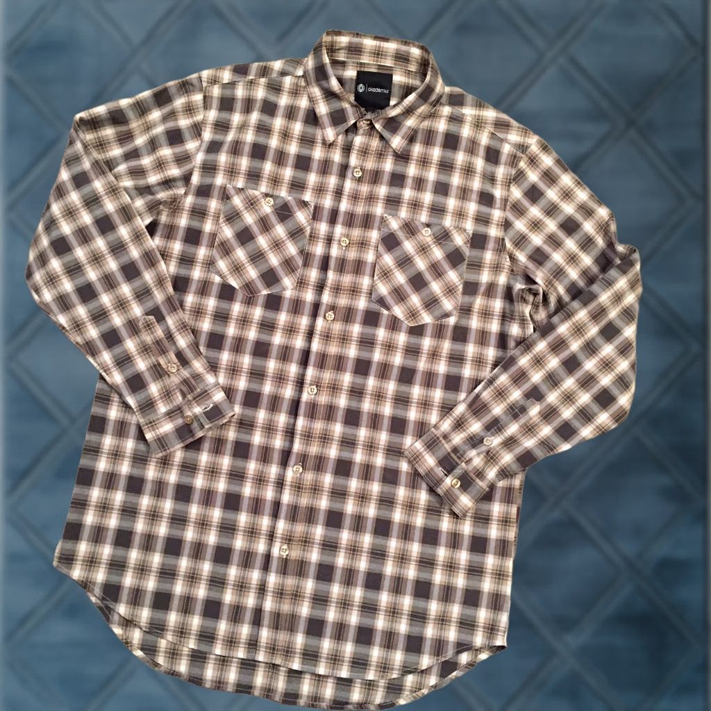 Akademiks Akademiks Shirt Mens XL Gray Plaid Long Sleeve Button-Up Size US XL / EU 56 / 4 - 1 Thumbnail