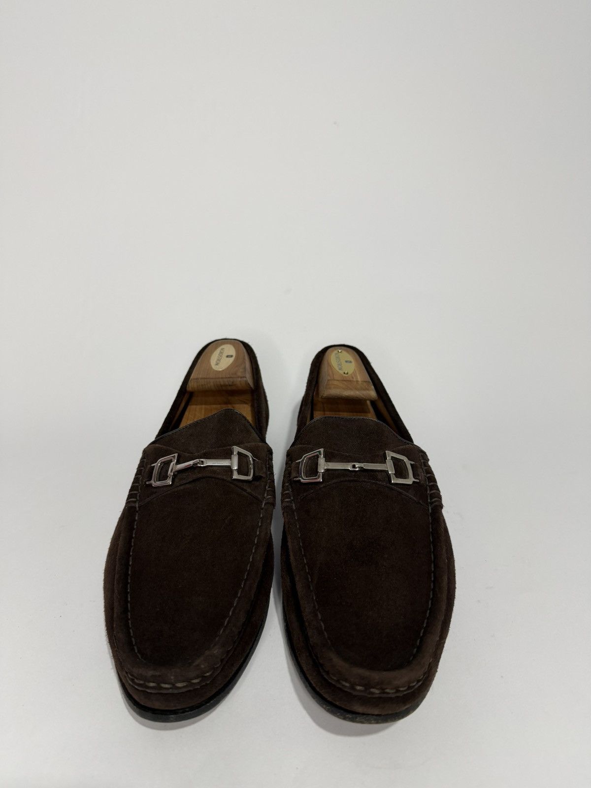 Gucci Gucci Brown Suede Horsebit Loafers Size 9.5US Size US 9.5 / EU 42-43 - 2 Thumbnail
