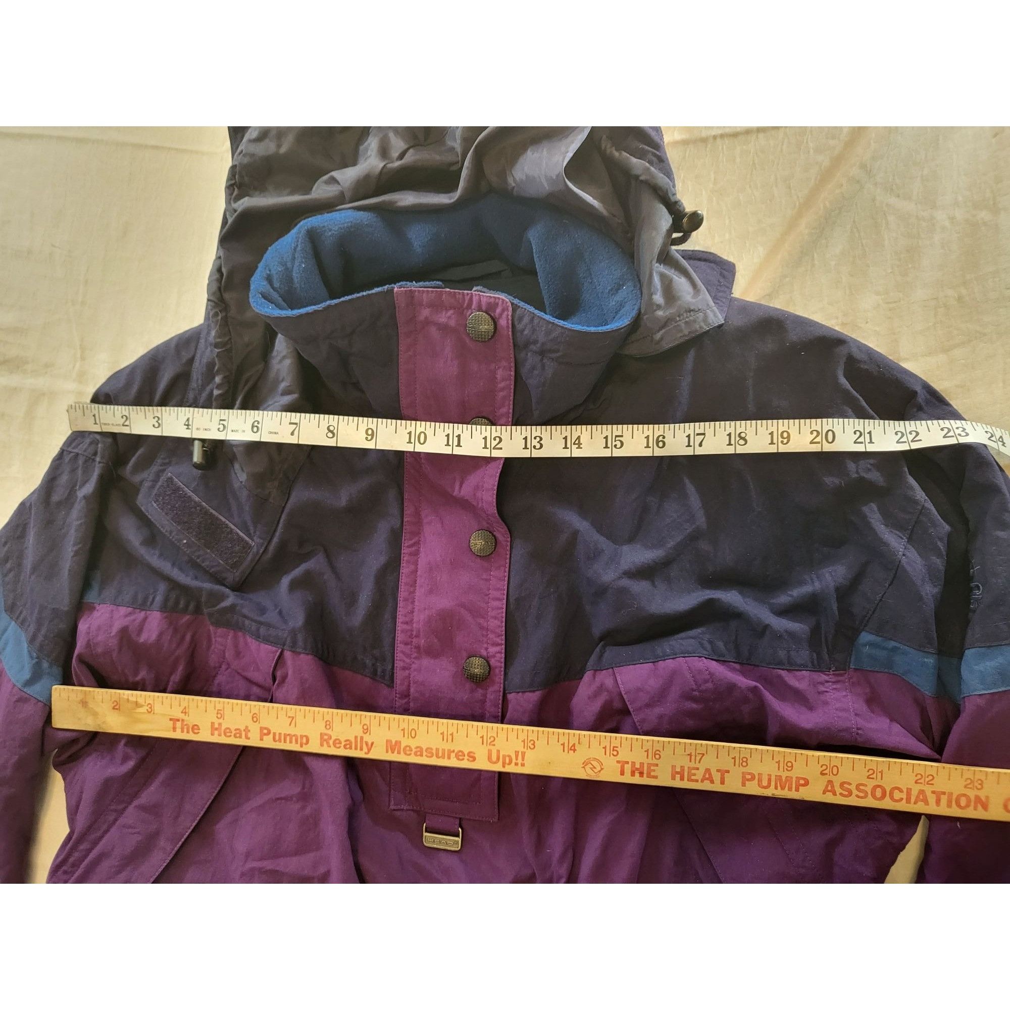 Other Vintage Head Exploration Parka Coat Women Sz M Mulberry Hood Size M / US 6-8 / IT 42-44 - 4 Thumbnail
