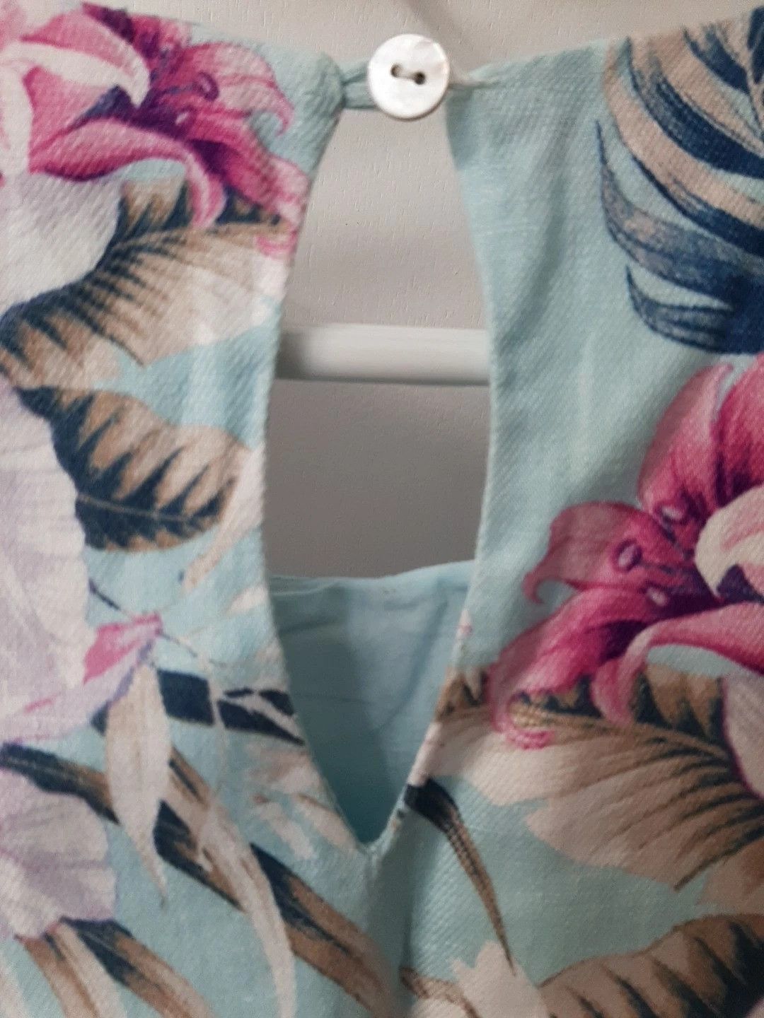 Tommy Bahama Tommy Bahama Lined Shift Dress 100% Linen Floral Motif Size M / US 6-8 / IT 42-44 - 7 Thumbnail